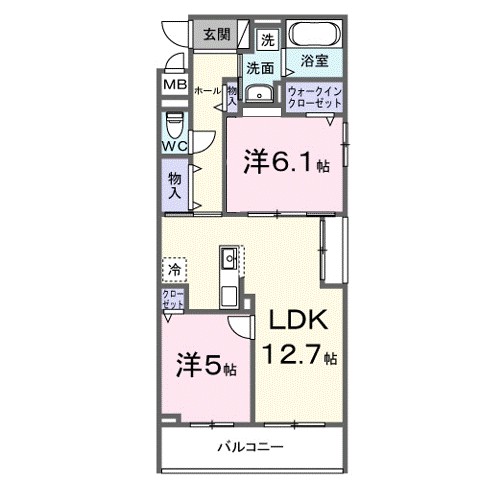ノルド　フィウーメ 間取り