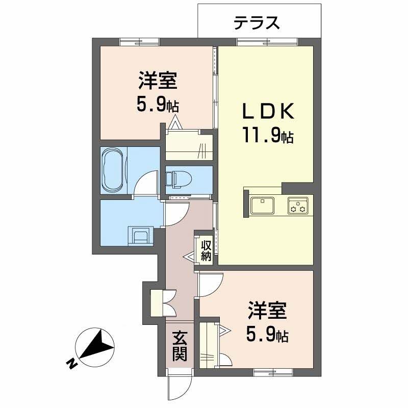 イーストベイ 間取り