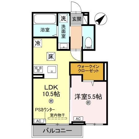 Amulette Nexia Court 間取り