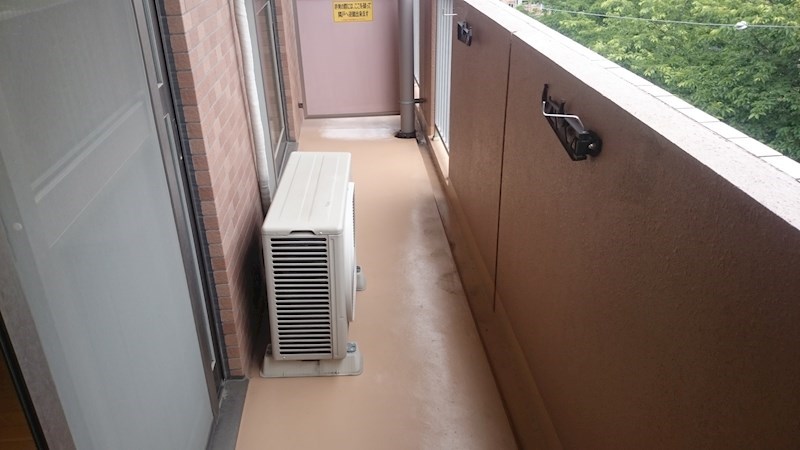 プチフルール千 ベランダ