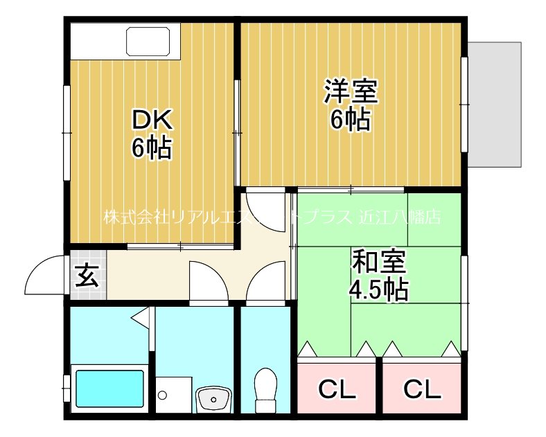 ヴィレアルブル  202号室 間取り