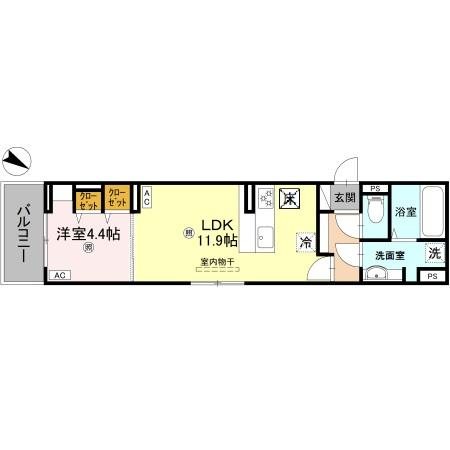 秀豊5号館 間取り