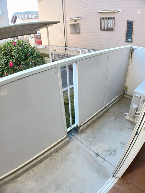 カルフール ベランダ