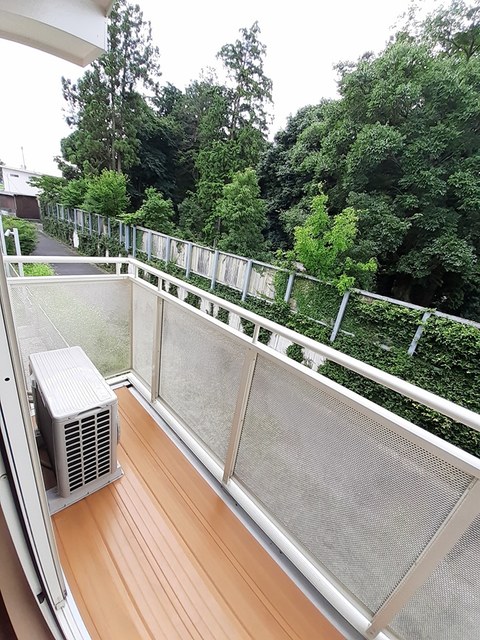 パインビレッジ１０６ ベランダ