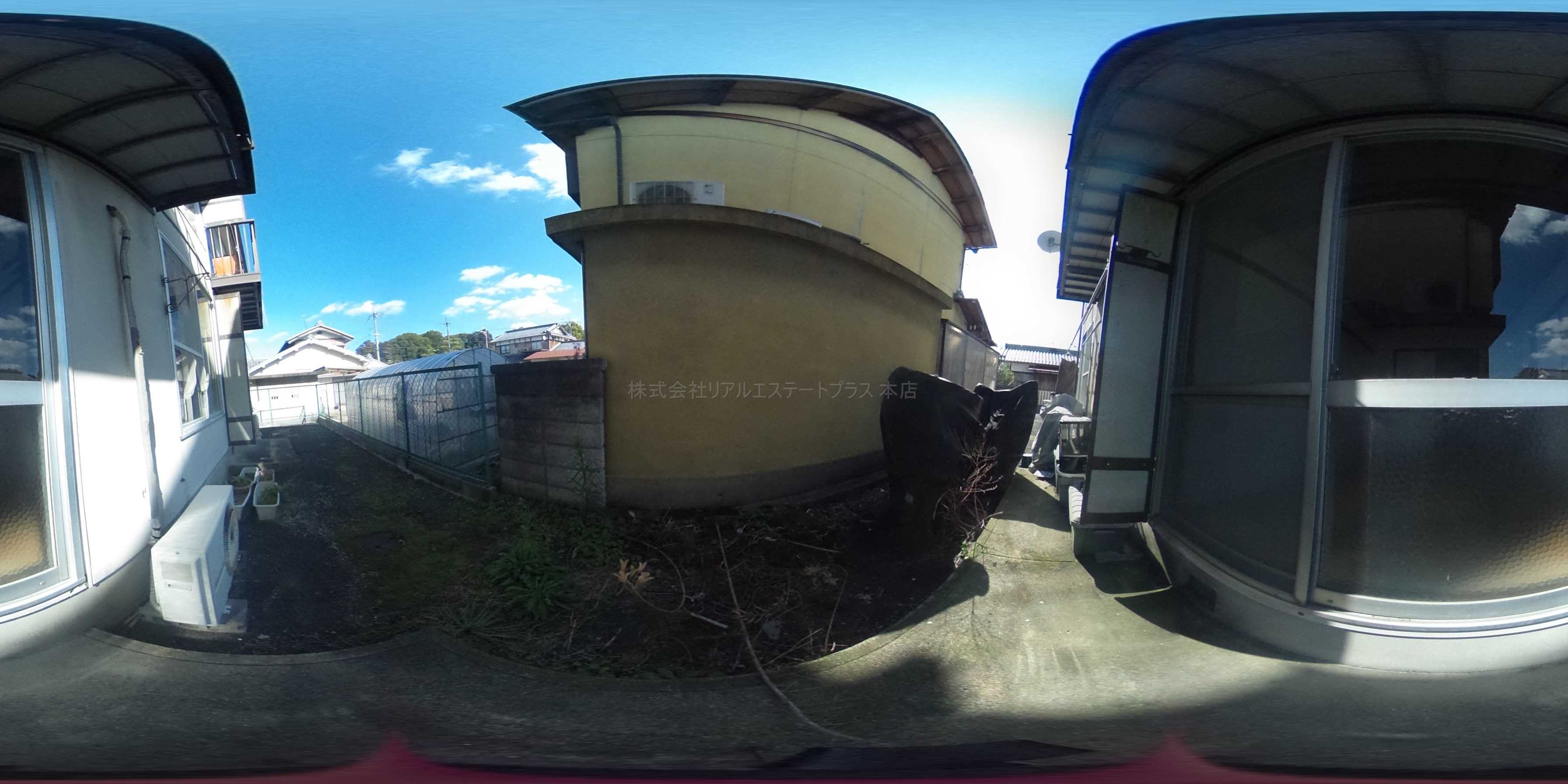 山本ハイツ ベランダ