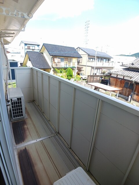 リバティ　栄 ベランダ