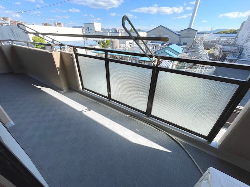 シャルマンコーポ第３瀬田Ⅱ ベランダ