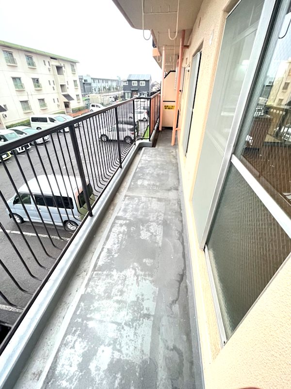 南井ハイツ ベランダ