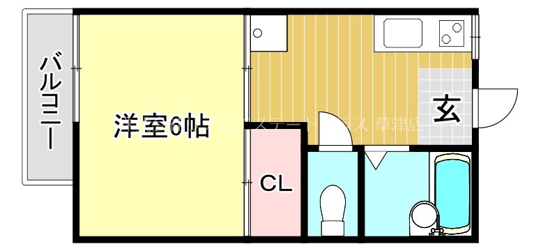 アーバンパレス 202号室 間取り