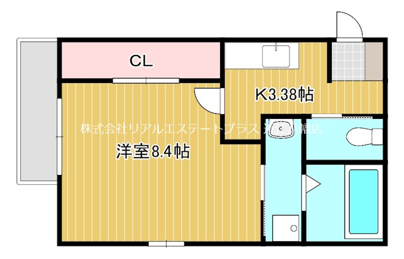 ケントハウススリー 203号室 間取り