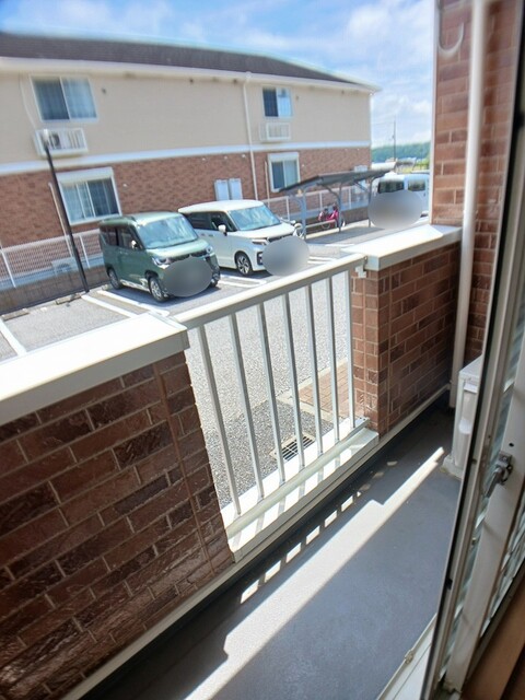 アニメート宝積 ベランダ