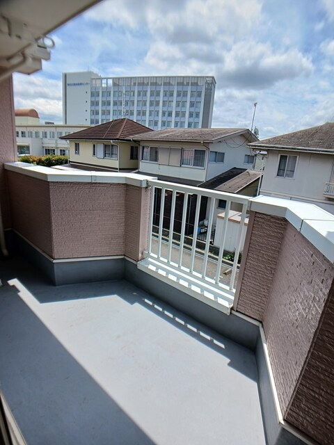 シャン・ド・フルール ベランダ