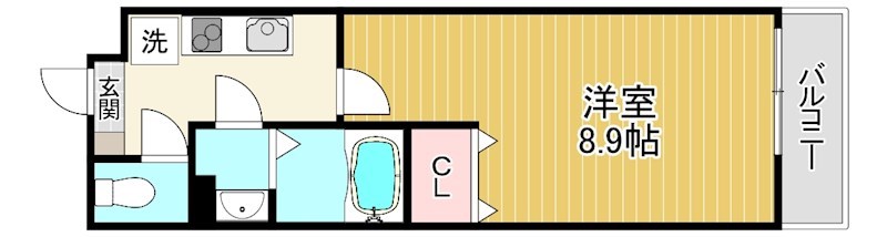 Lineage Court野洲駅西 間取り