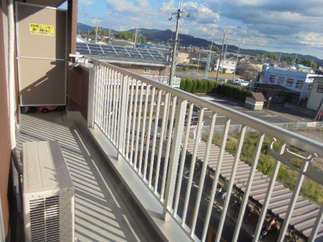 モラーダアオキ ベランダ