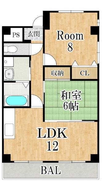 フロントパーク守山 間取り