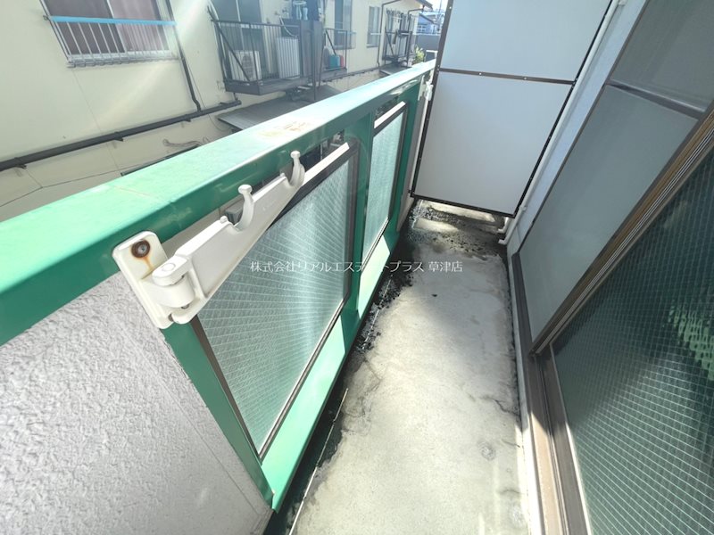 ル・アージュ草津 ベランダ