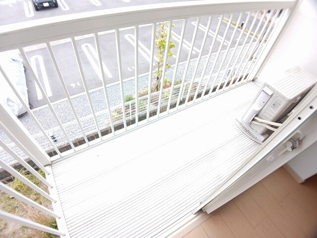 ペリドットクイーン ベランダ