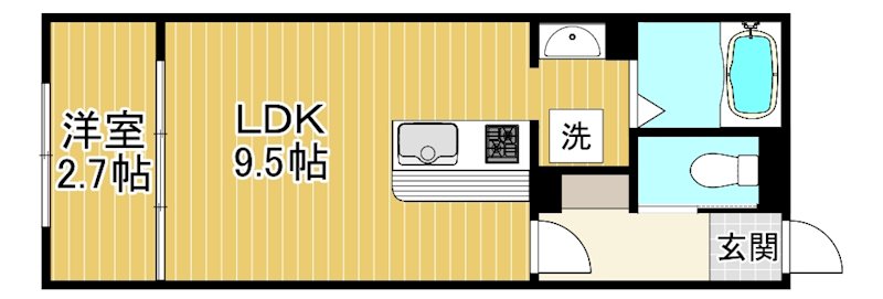 ハイラル栗東駅前 間取り