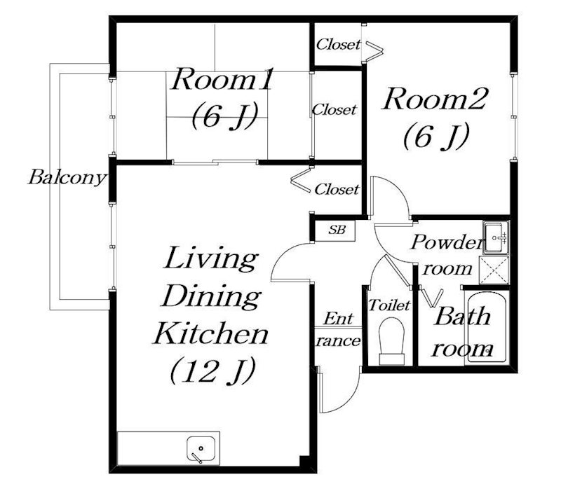 ウィンディアSK  間取り