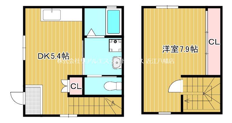 トゥルーハイツ西生来 A105号室 間取り