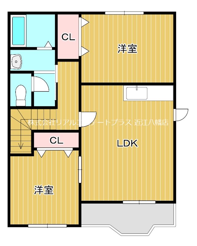 プロスパビレッジ 203号室 間取り