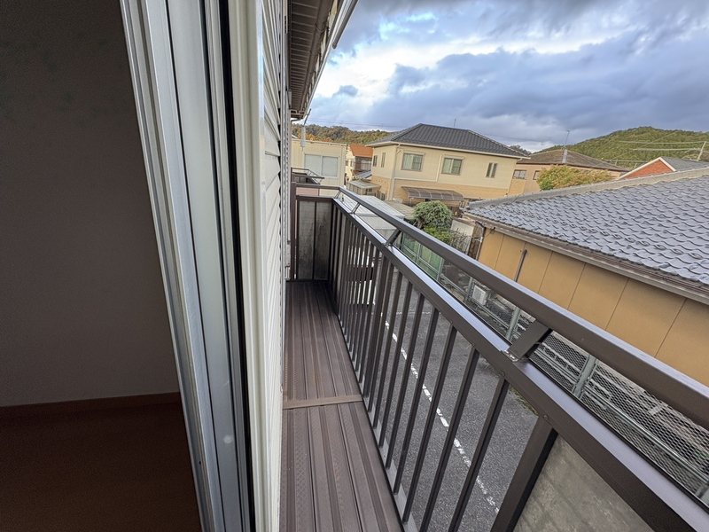 ランドハイツ ベランダ