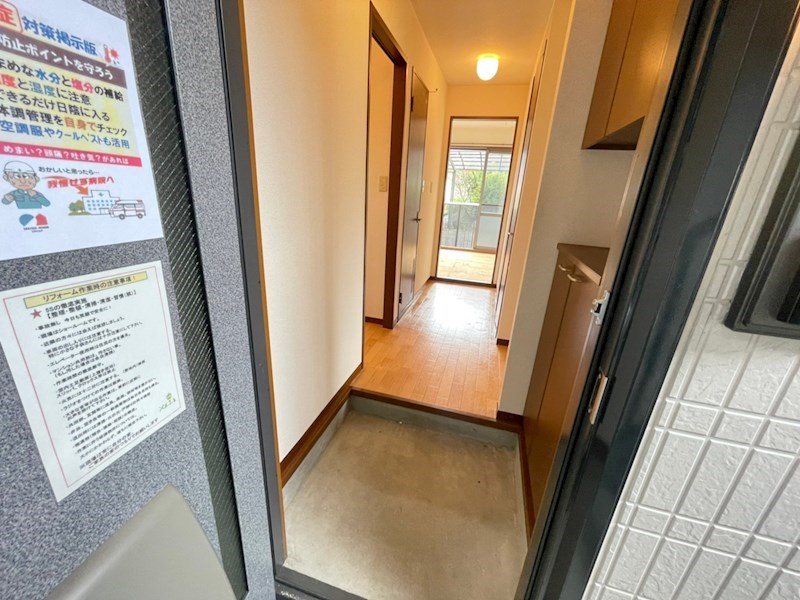 シャポー・デ・ヴェール 玄関