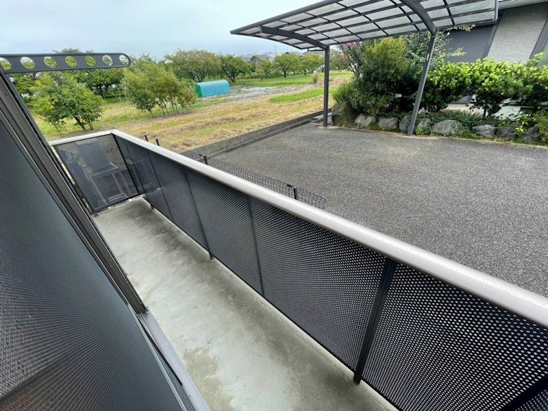 シャポー・デ・ヴェール ベランダ