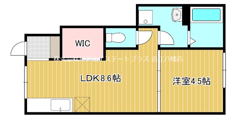 メゾンドアンジェ 103号室 間取り
