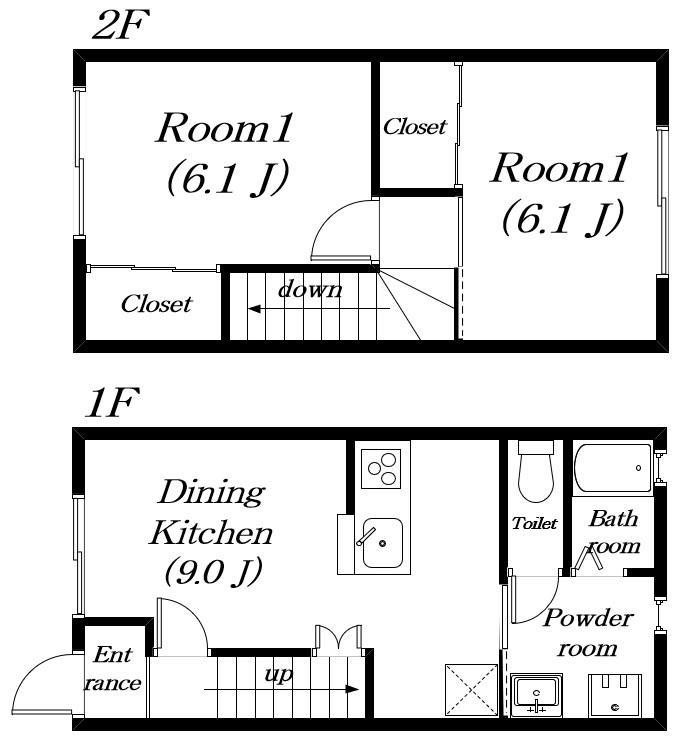 トゥルーハイツ小野 間取り