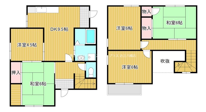 長峰D貸家 間取り