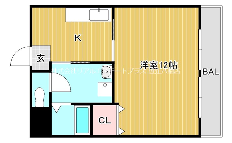 敷島第４マンション    306号室 間取り