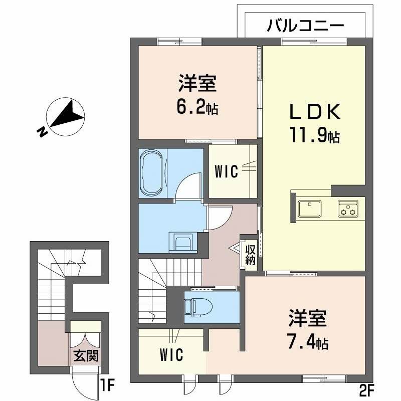 イーストベイ 間取り