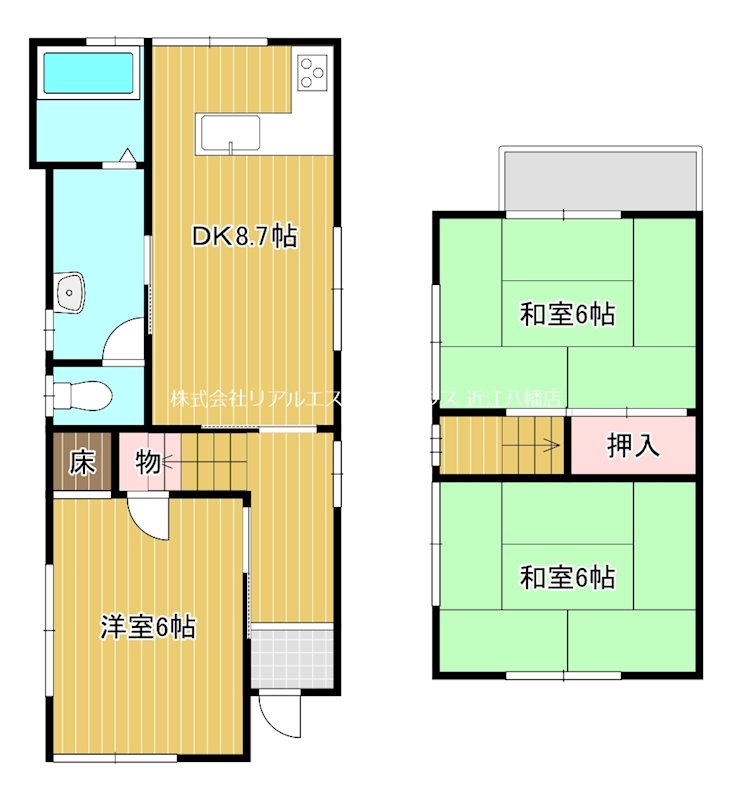 池田本町貸家 間取り