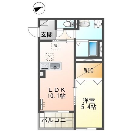 シャトー岩田 間取り