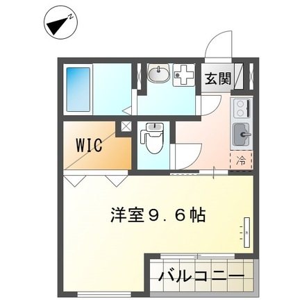 シャトー岩田 間取り