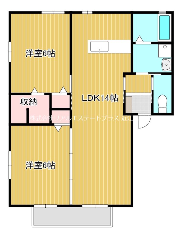 ダイヤコート弐番館 101号室 間取り