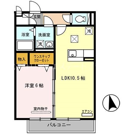 シャン・リアンＴ.Ｙ 202号室 間取り