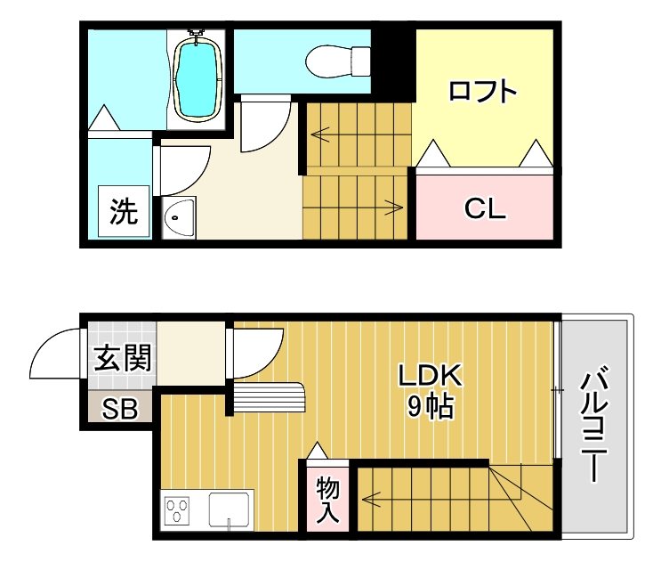 メゾネットY&rsquo;ｓ 間取り