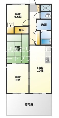 Apiant&rsquo;華  105号室 間取り