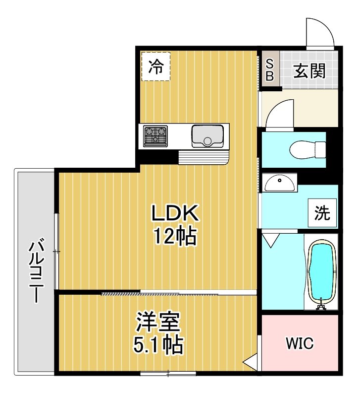 (仮称)栗東市綣9丁目新築共同住宅 間取り