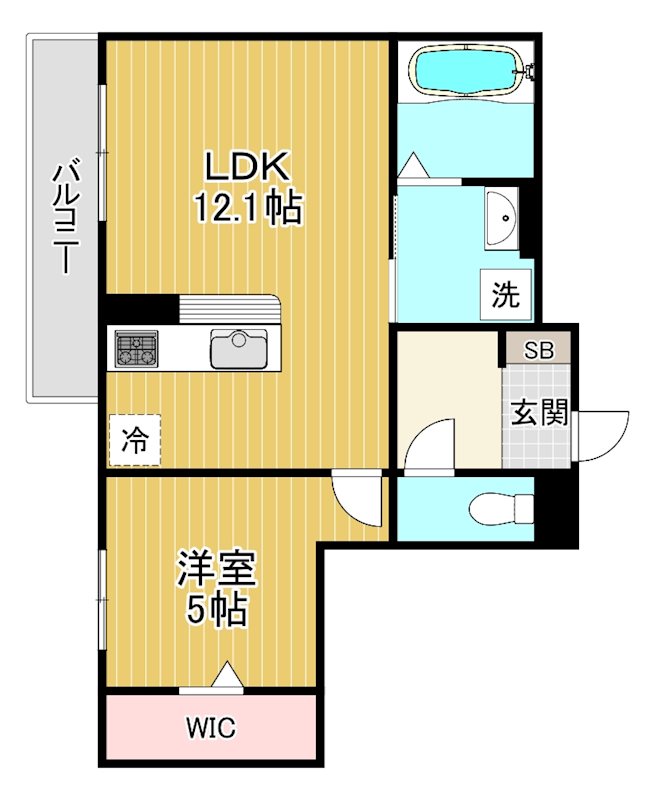 (仮称)栗東市綣9丁目新築共同住宅 間取り