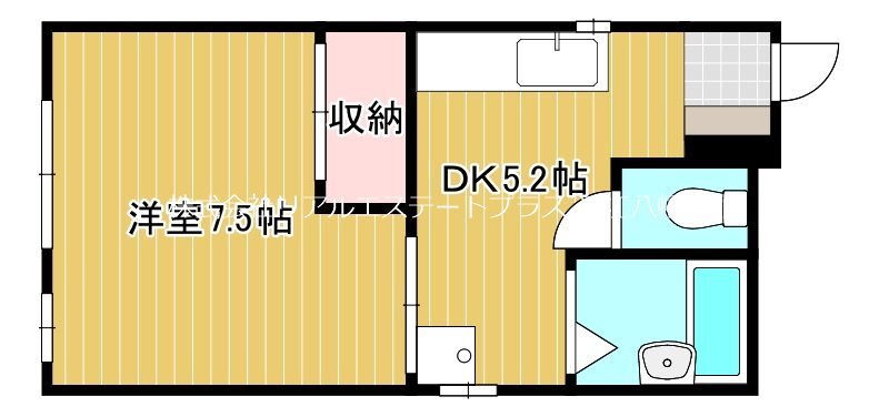東町ハウス 101号室 間取り