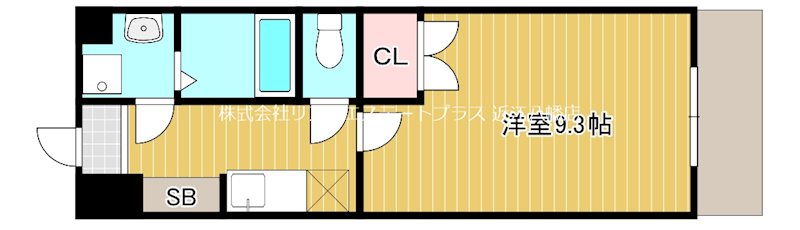 エウカリス 103号室 間取り