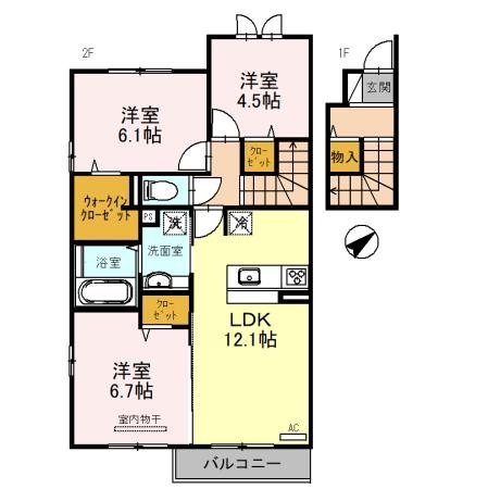 秀豊3号館 間取り