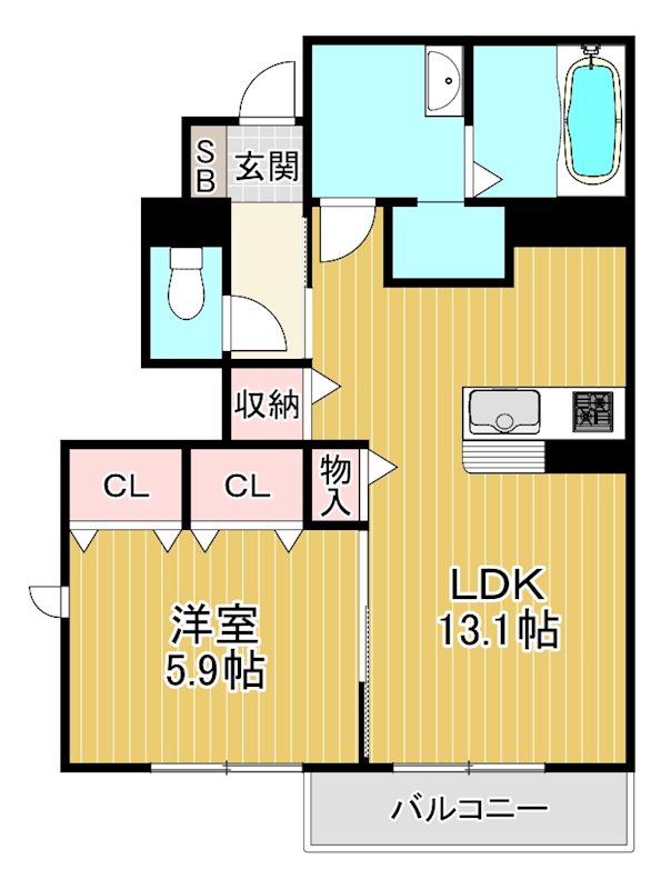 STS 間取り