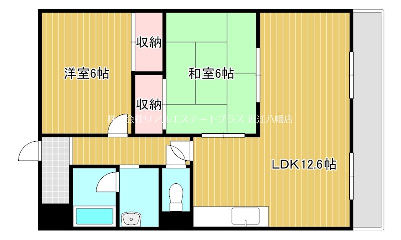 FIRST VIEW西中野  202号室 間取り
