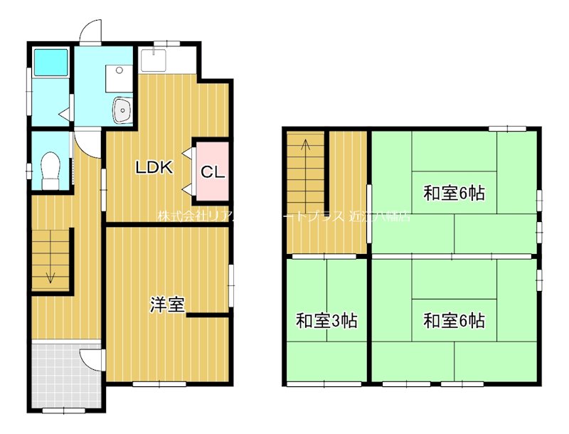 八日市清水小椋邸 間取り