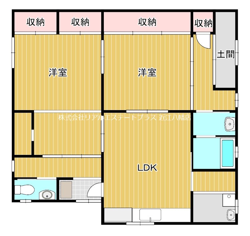 伊庭貸家 間取り