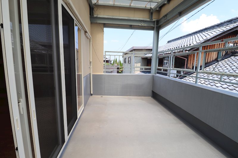 上屋戸建 ベランダ